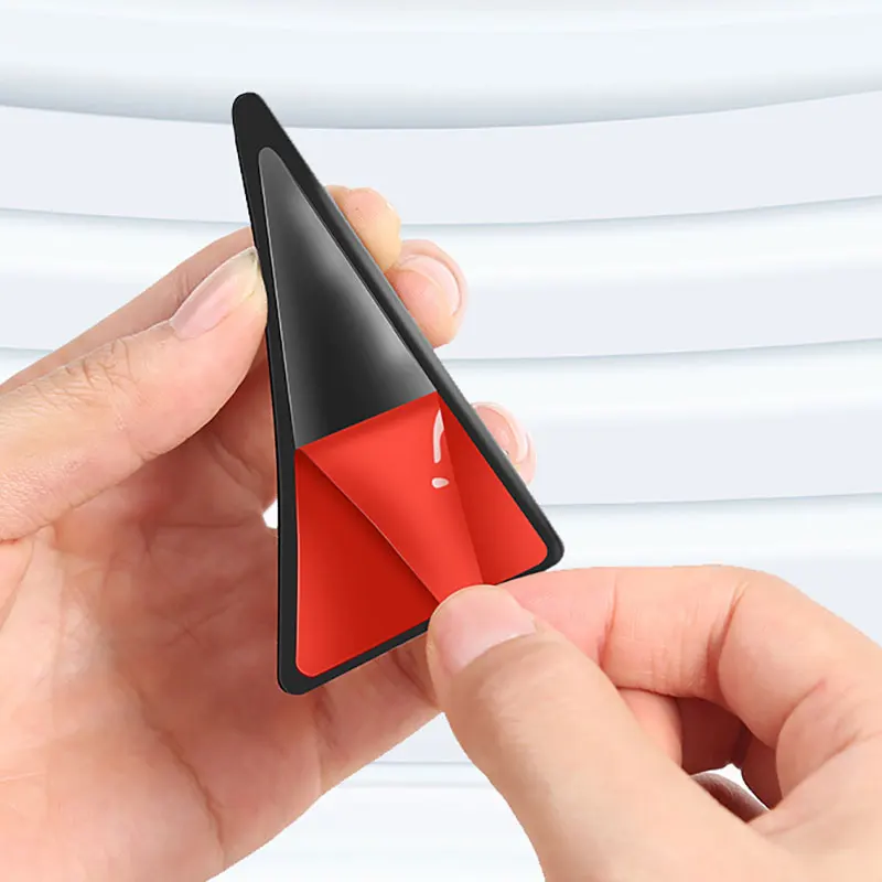 자동차 도어 가장자리 충돌 방지 보호대 바 스티커 Tesla Model 3 Y 가드 용 실리콘 후면보기 미러 커버 보호 스트립