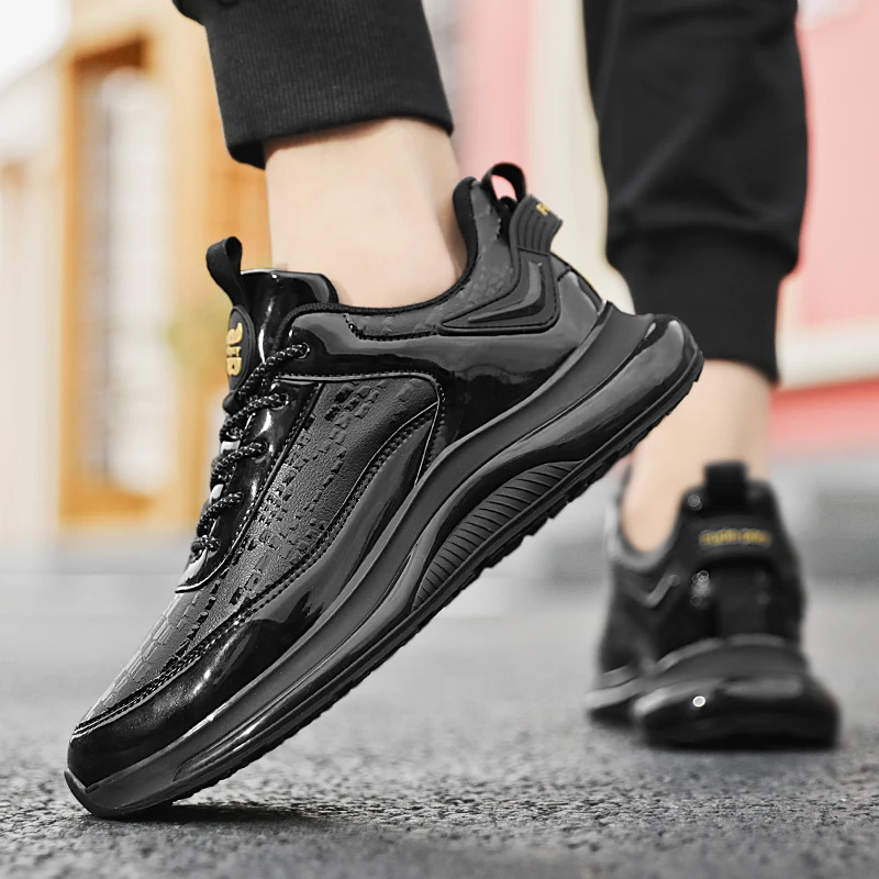 Легкие мужские дизайнерские кожаные повседневные кроссовки спортивная обувь для мужчин 2023, мужская уличная спортивная обувь для тенниса