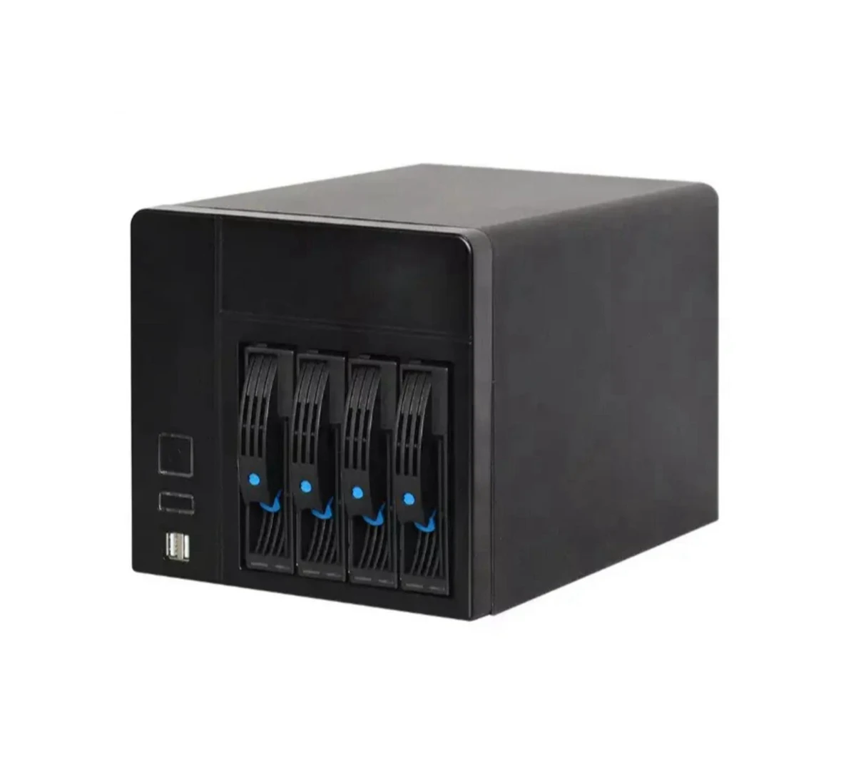 

4 Bays MINI-ITX NAS Storage Server ATX DIY Hot-Swappable IPFS Server Mini Mini-Itx Empty chassis / + Enhance1U 150W Power Supply