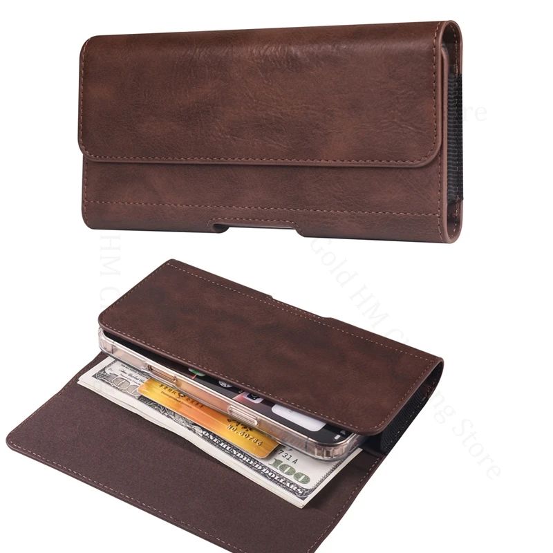 

For Huawei Nova 14 Ultra Magnetic Flip Cover Leather Phone Case Nova 14 13 Pro 12 Ultra 11i 10Z 9SE 8i Pouch Belt Clip Waist Bag