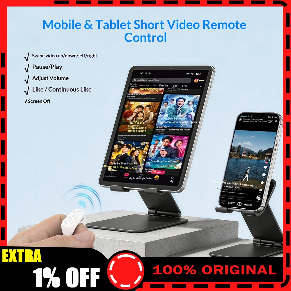 D01Ultra Bluetooth Ringed Remote Control Short Video Remote Control E-Book Page Turning Control Mobile Phone Page Turning Ring