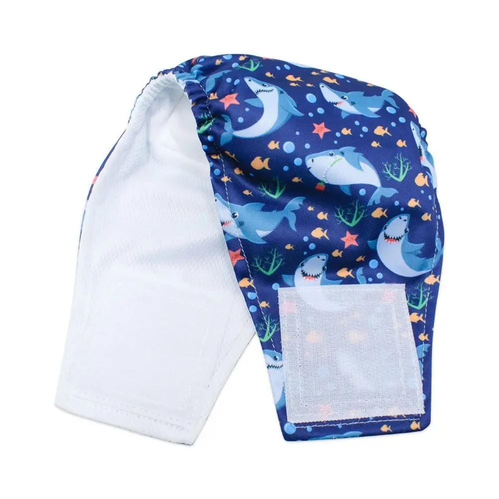 

Cartoon Male Dog Belly Band Diapers Adjustable Leakproof Dog Diapers Quick Absorption Washable Pet Physiological Pants For Dogs