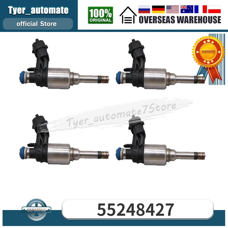 

55248427 For Alfa Romeo Giulietta 1.8L Turbo EURO 6 Fiat Fuel Injectors