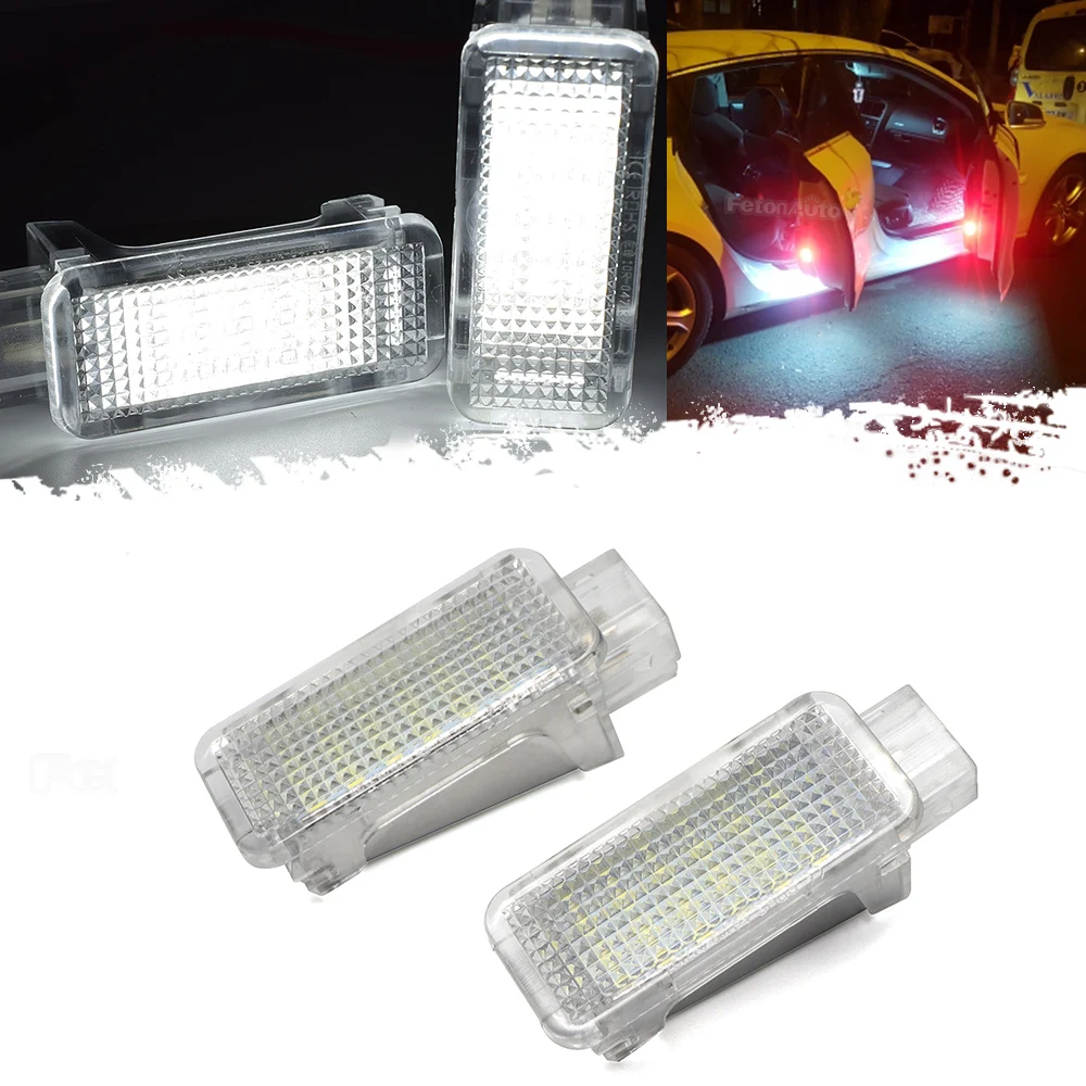 LED Courtesy Door Trunk Footwell Glove Box Light for Audi A1 A2 A3 A4 A5 A6 A7 A8 Q3 Q5 Q7 TT VW Golf 5 Tiguan Skoda Porsche