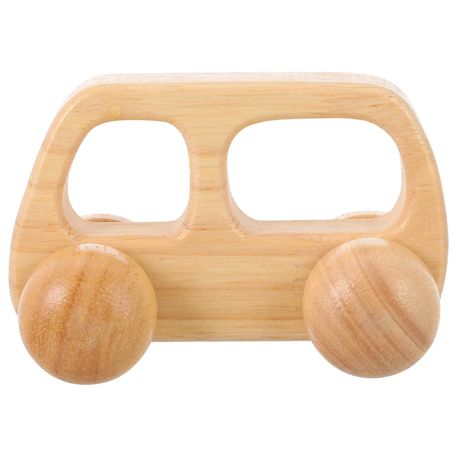 Auto da spinta per bambini in legno, superficie liscia, per allenamento con presa infantile, regalo educativo, doccia per neonati, auto da spinta in legno