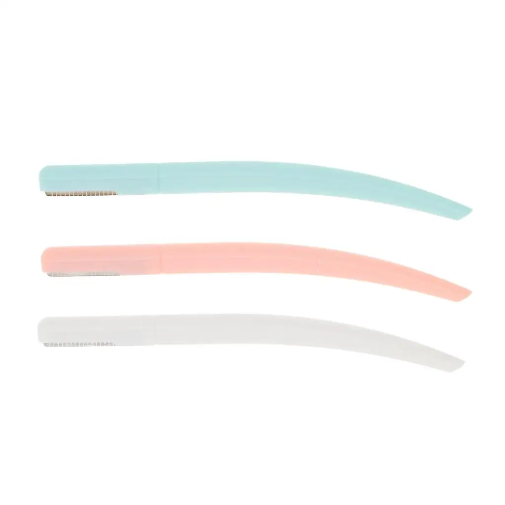 3 pezzi donna sopracciglio Shaper rasoio lama coltello sopracciglia modellante strumento di bellezza