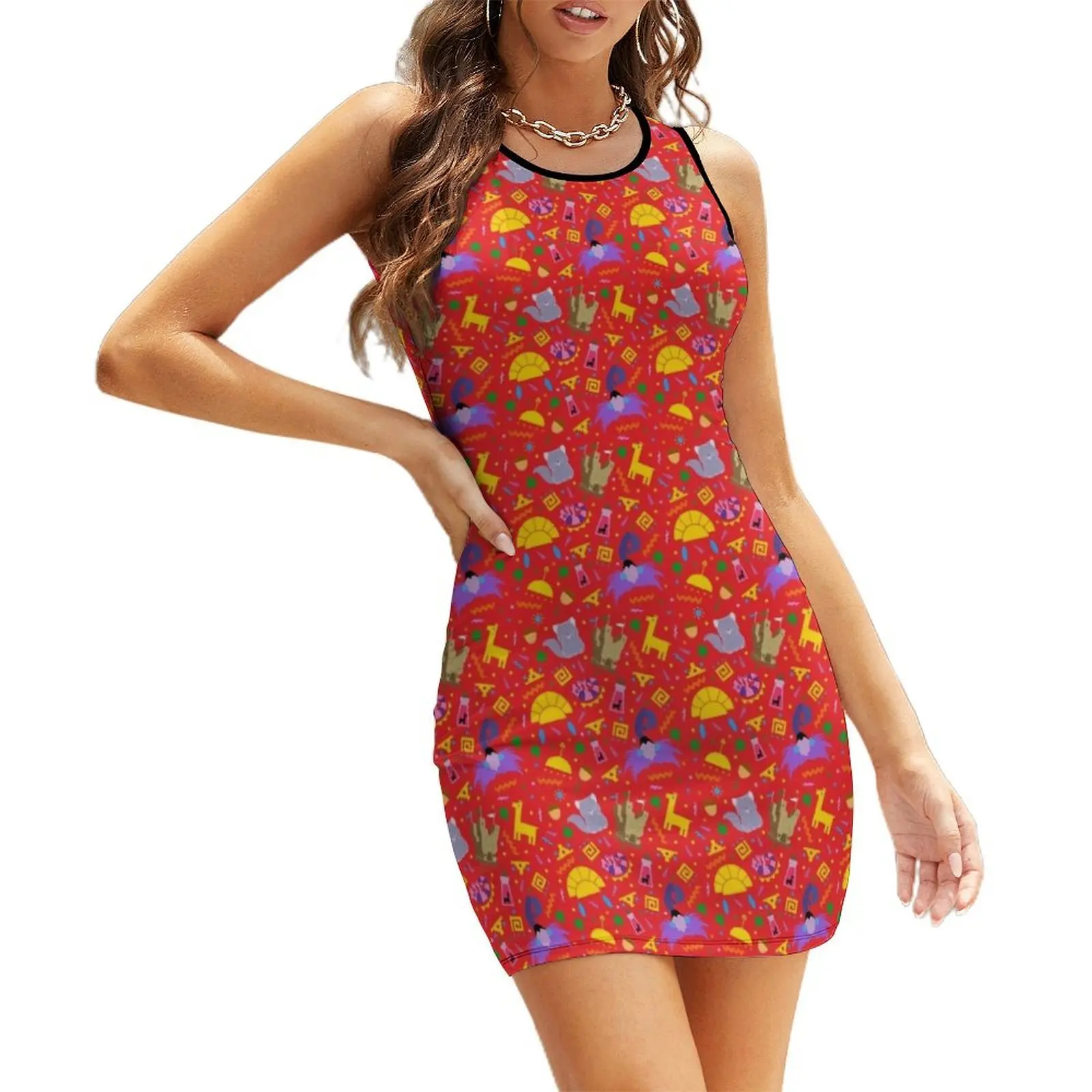 

Groovy Emperor Sleeveless Sundress womans clothing dress women elegant luxury birthday dresses for women Women's summer dress