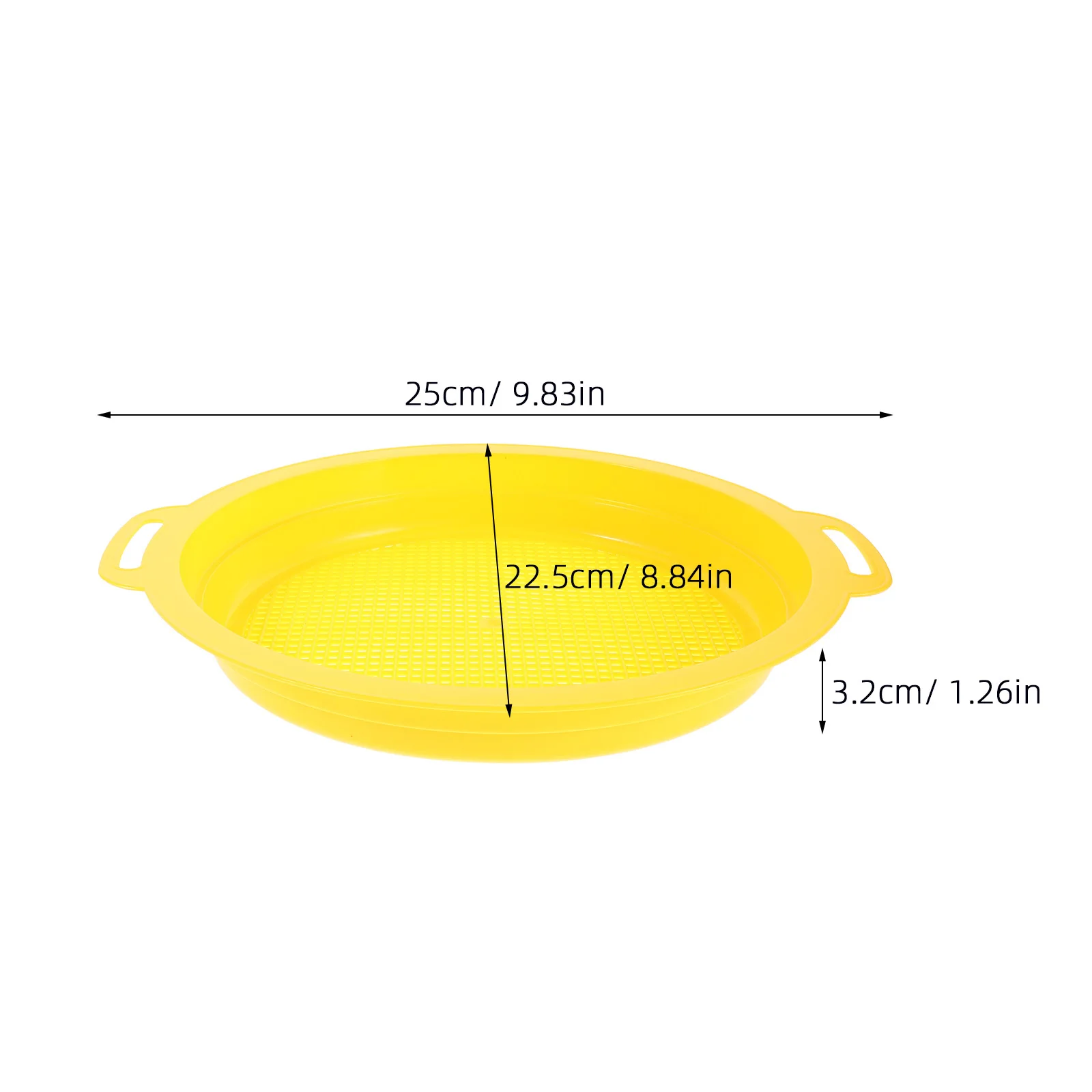 Tamiz de arena para playa, colador de plástico duradero para niños, juego de arena al aire libre, caja de arena para piscina, juguete tamiz de playa, 5 uds.