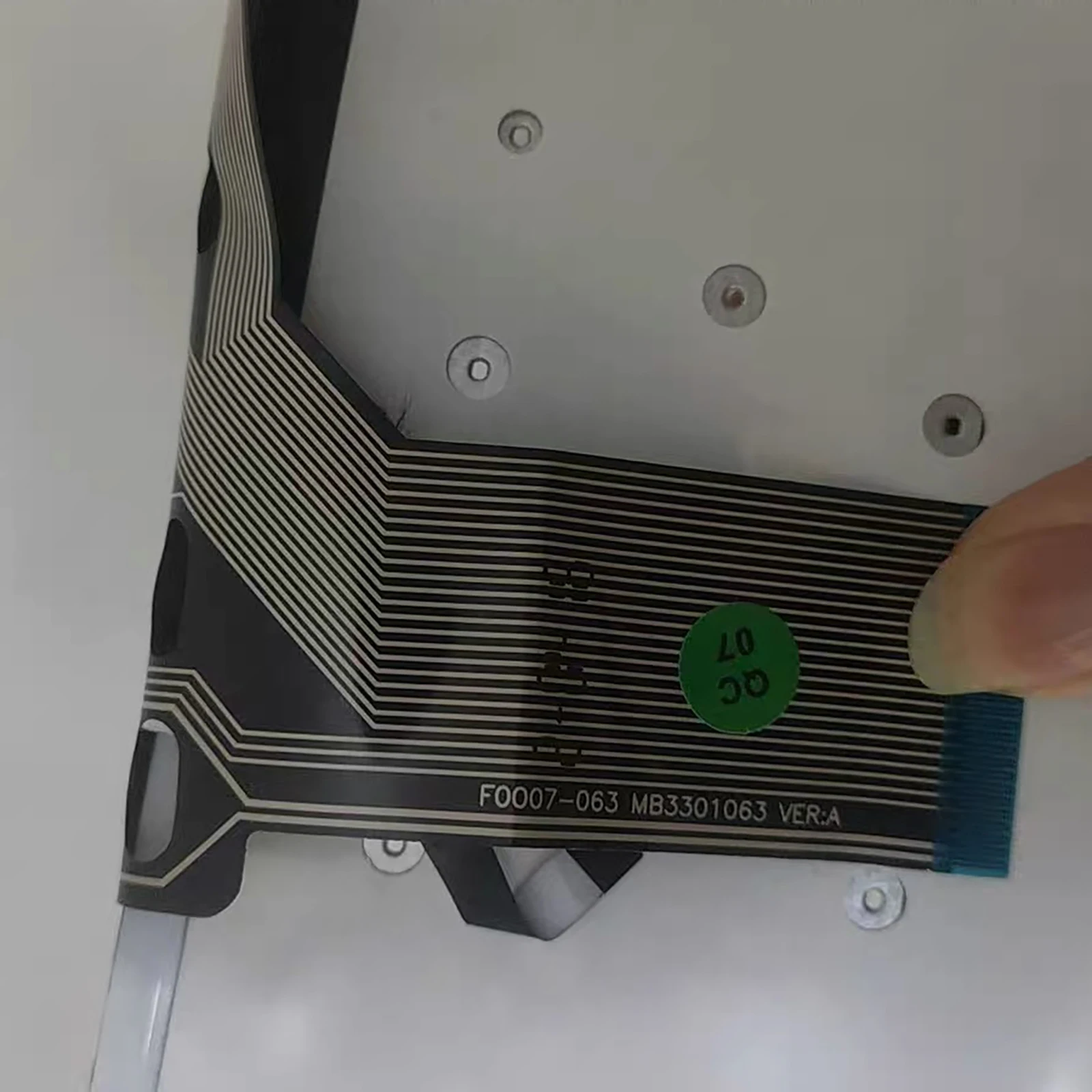 تخطيط أمريكي للوحة مفاتيح الكمبيوتر المحمول PN F0007-063 MB3301063 #3