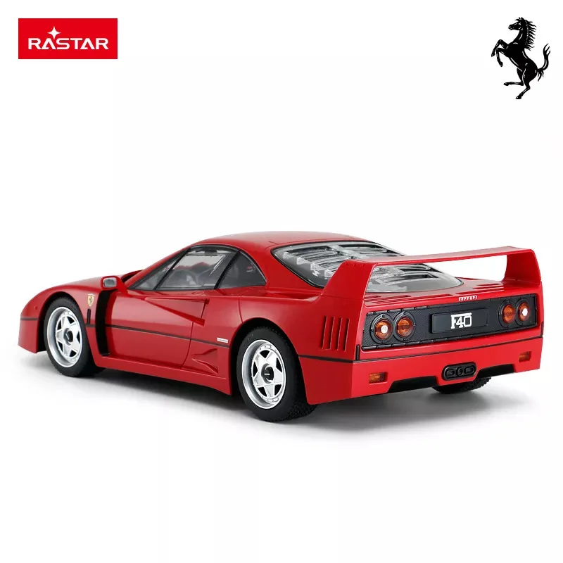 1:14 RASTAR Ferrari F40 RC Car 600mAh Battery Auto LED Lights 2.4G Auto Machine Vehicle Toy Gift For Kids Adults