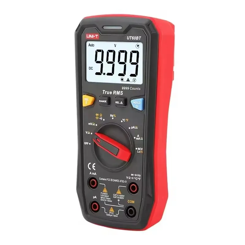 UNI-T Digital Smart Multimeter UT60S UT60BT 1000V AC DC Voltmeter Ammeter True RMS Frequency Meter Capacitor Temperature Tester