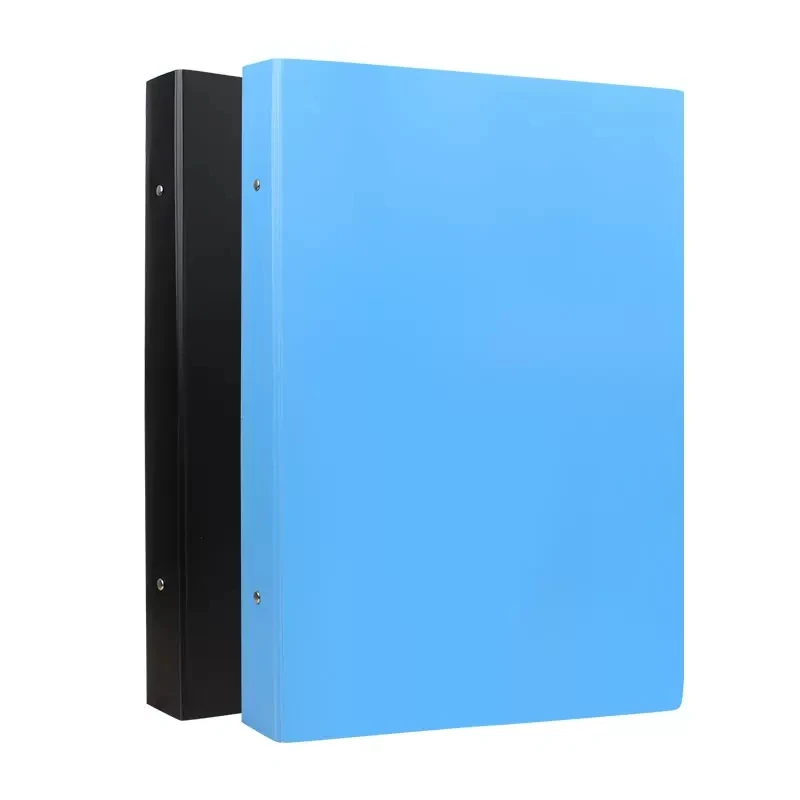 Multi-color A3 Binder 4-Rings A3 Folder For Document Storage HD Transparent Sleeves Ring Binder Folder With Rings