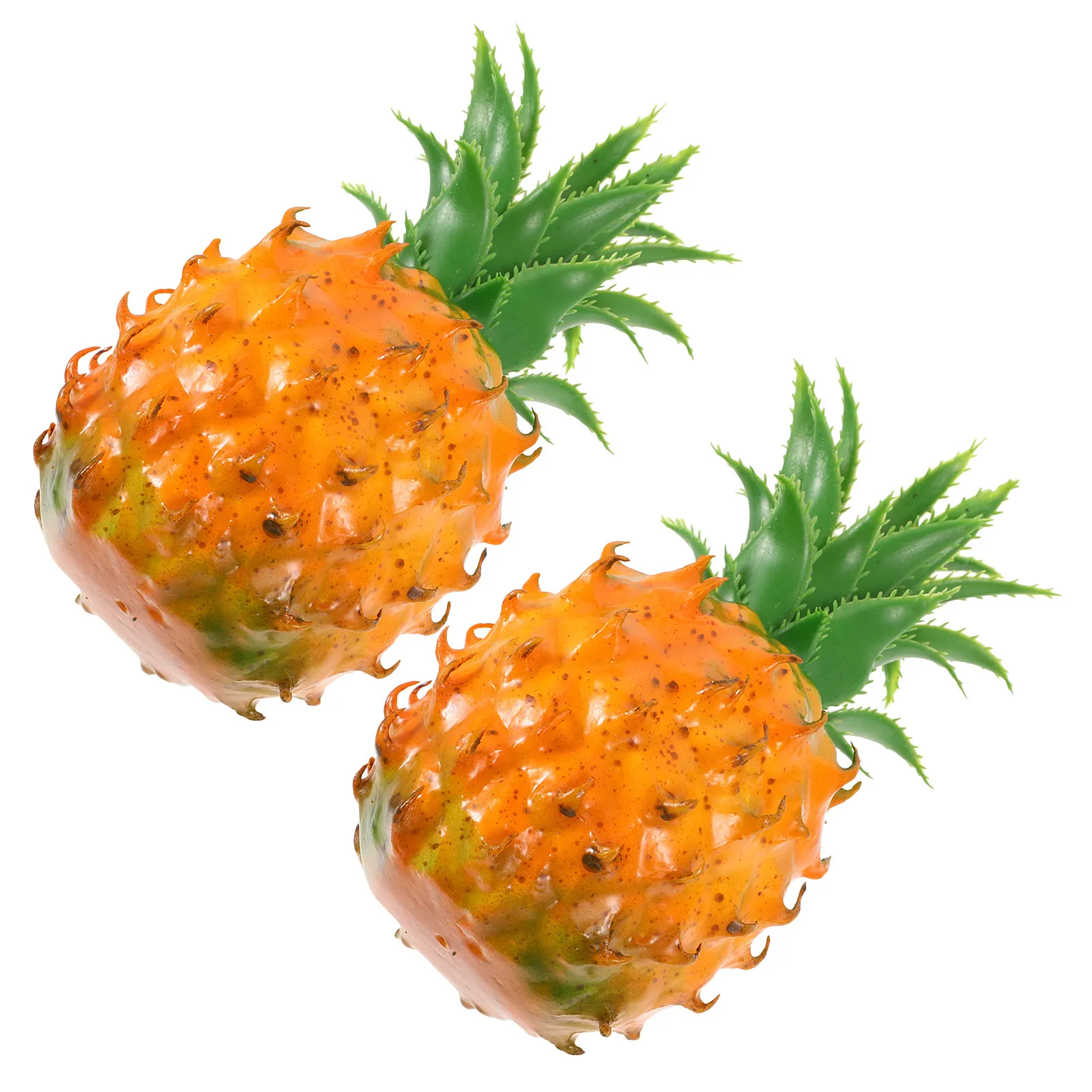 

2 шт. милых автомобильных аксессуаров: декоративные накладки на антенну в форме ананаса, устойчивые к погодным условиям, пластиковые украшения для автомобильной антенны