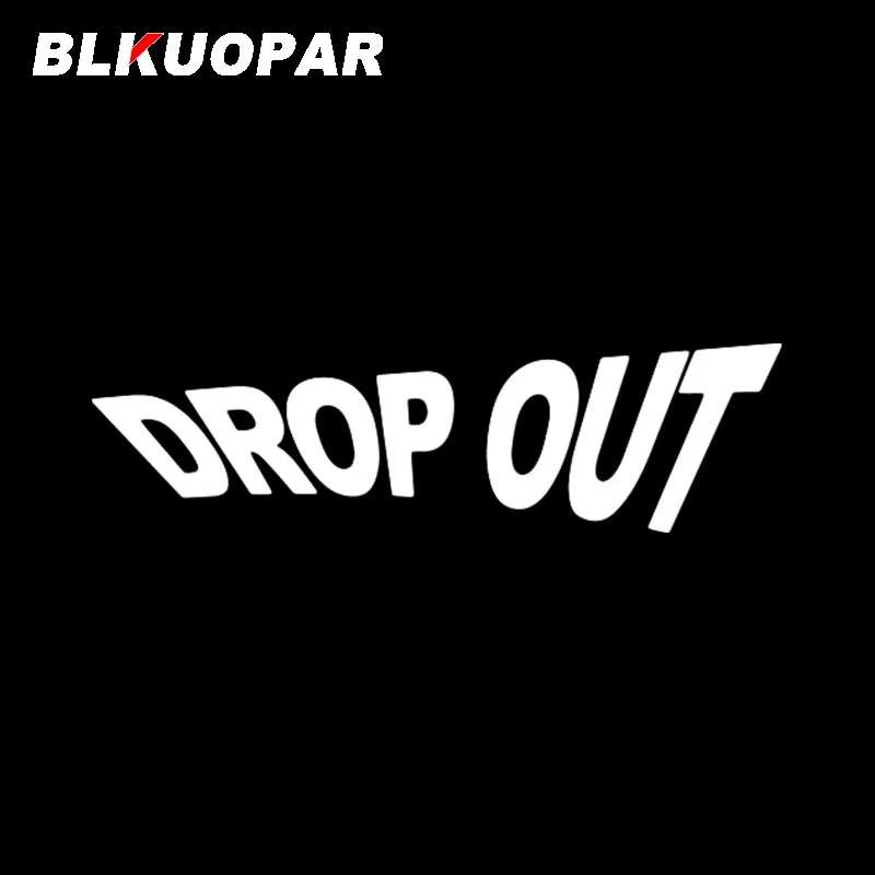 BLKUOPAR Drop Out Car Sticker Scratch-Proof Die Cut Fashionable Personality Decoration Funny Creative VAN Car Door Protector