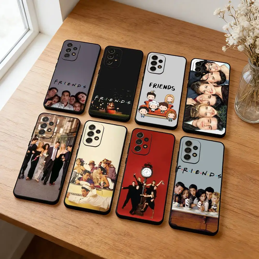 Sitcom F-Friends  Phone Case For Samsung S26,S25,S24,S23,S22,Plus,Cover  Black Shell
