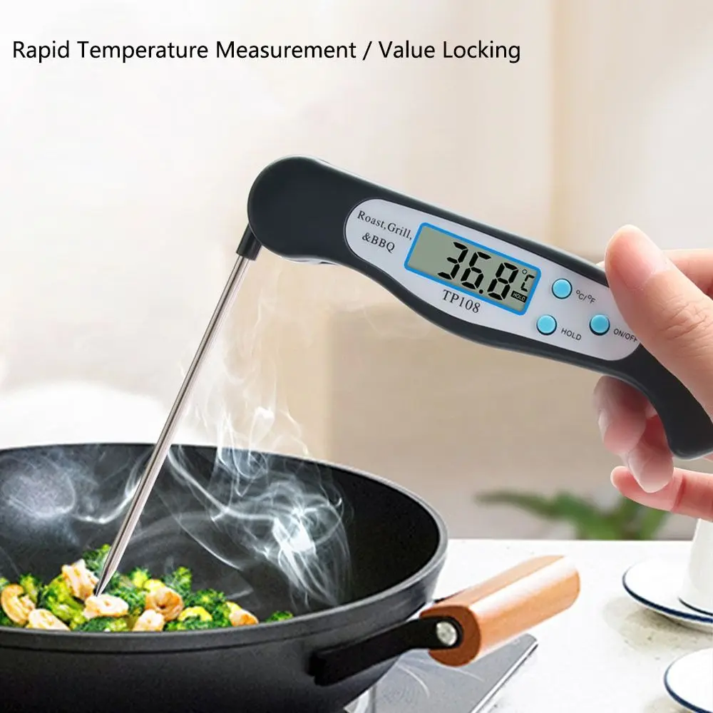 

Soup Temperature Multi-angle Measurement Digital Thermometer Barbecue Thermometer Measure the Temperature of the Oil