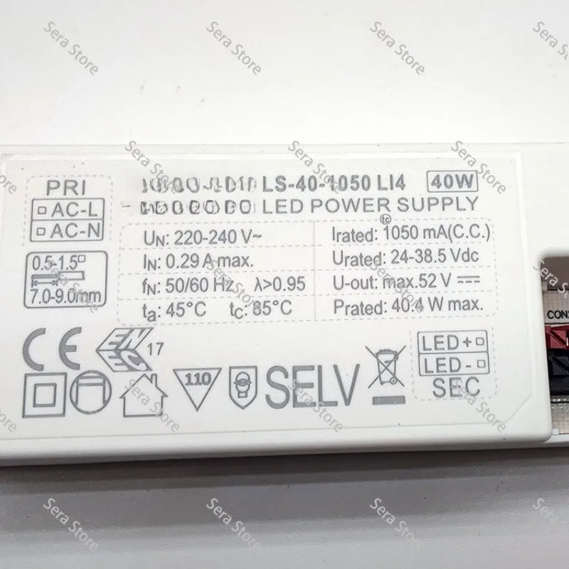 LED PDWER SUPPLY LS-40-950 LI4 LS-40-1000 LI4 LS-40-1050 LI4 LS-40-1050 LI2 Un:220-240V For Drive Controller