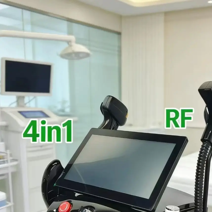 

4 In 1 Comprehensive Beauty Machine Pico Laser RF DPL 808nm Diode for Tattoo/Hair Removal Skin Rejuvenation & Lifting