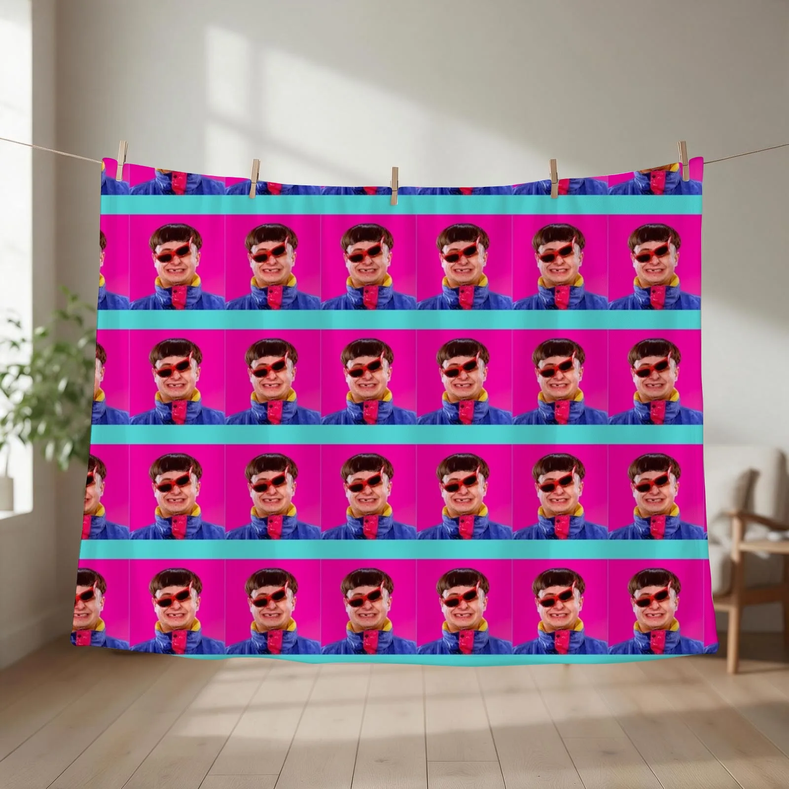 oliver tree Throw Blanket Shaggy Giant Sofa Single Fashion Sofas Blankets