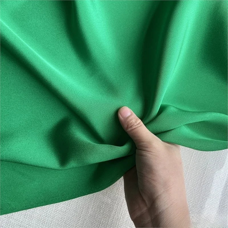 

140c mommem wide 40 momme heavy silk double crepe fabric for clothing trousers and suits