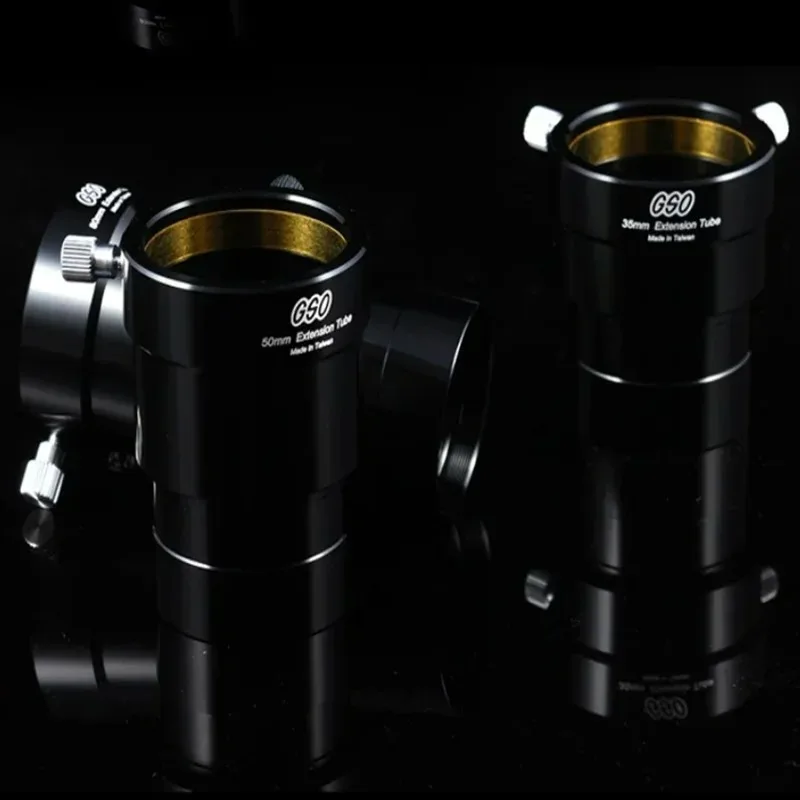 GSO 2 Extension Tube Set 35mm 50mm 80mm 2-Inch Astronomical Photography Accessories for Deep-Sky Imaging