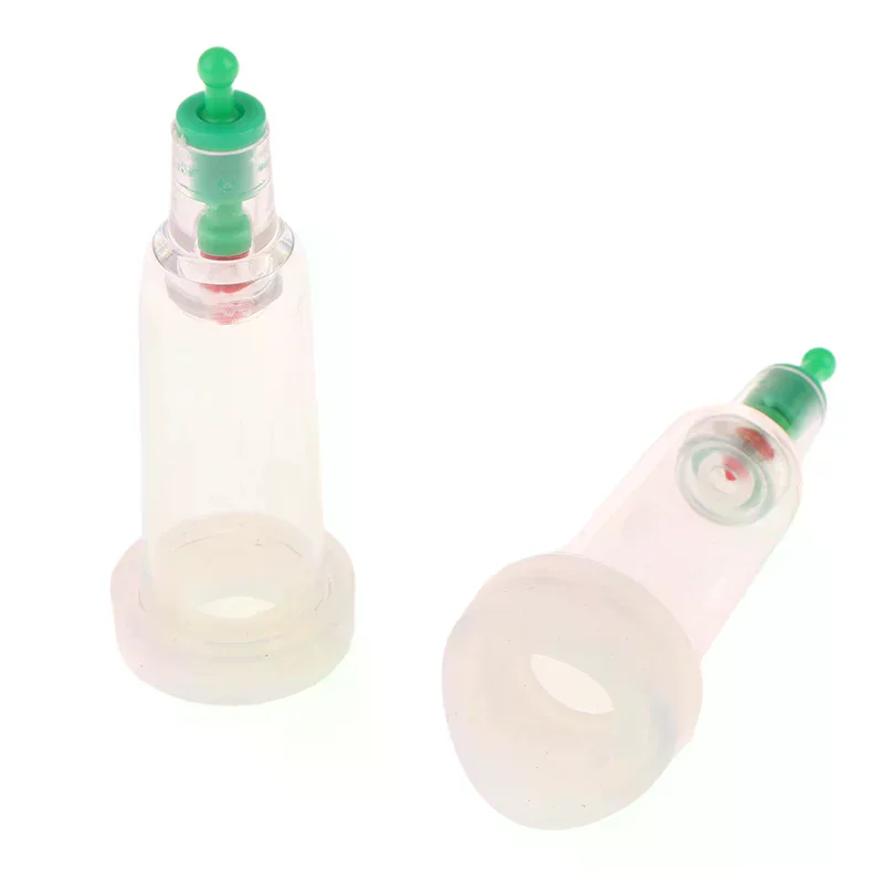 /Kuz/Silicone Cupping Massage Health B7 Cans Vacuum Cupping Chinese Medicine Ventosa Terapia Plastic Cup Finger Small Gas