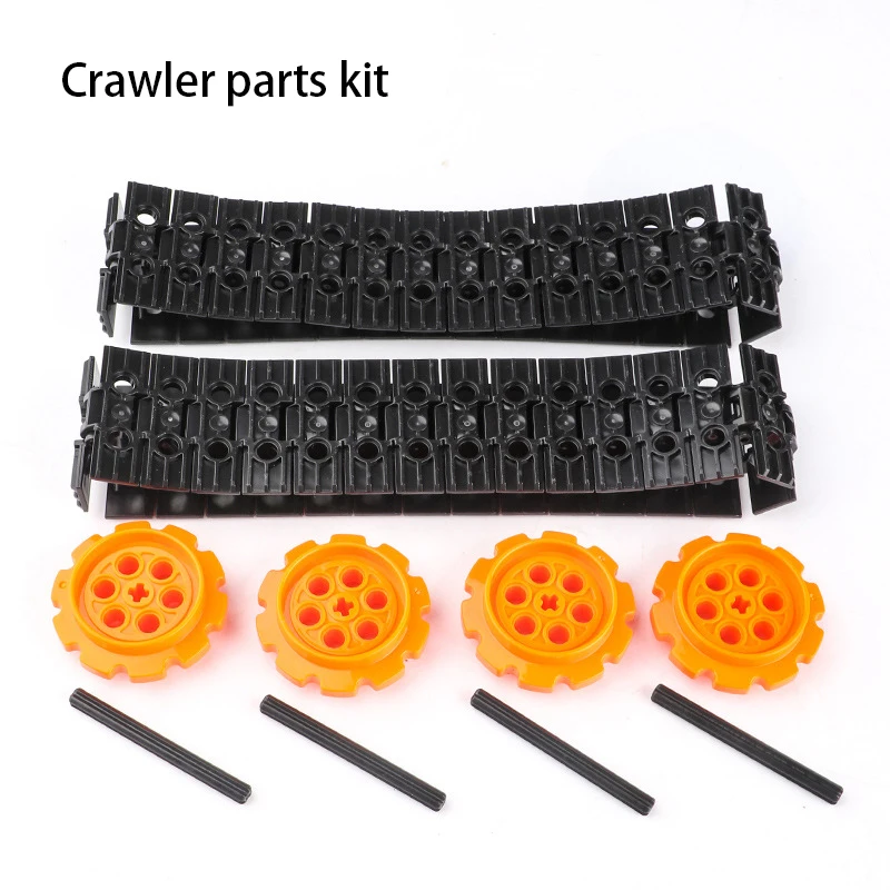 MOC M L XL Motor Servo Power Funktionen Motor High-Tech Teile Multi PF 8293 8883 Modellbausteine kompatibel mit LEGO – Detail 2