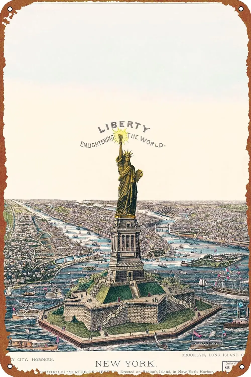 Vintage Nyc Statue …