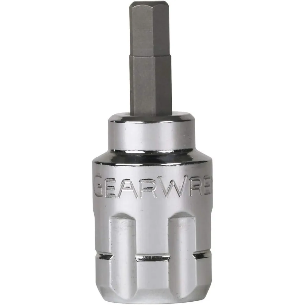 ชุดบิตซ็อกเก็ตแบบ Pass-Thru ขนาด 1/4 และ 3/8 นิ้ว ยี่ห้อ GEARWRENCH จำนวน 39 ชิ้น ประกอบด้วยหัวหกเหลี่ยมมาตรฐาน, หัวแบน, หัวแฉก และหัว Torx แบบ SAE และ