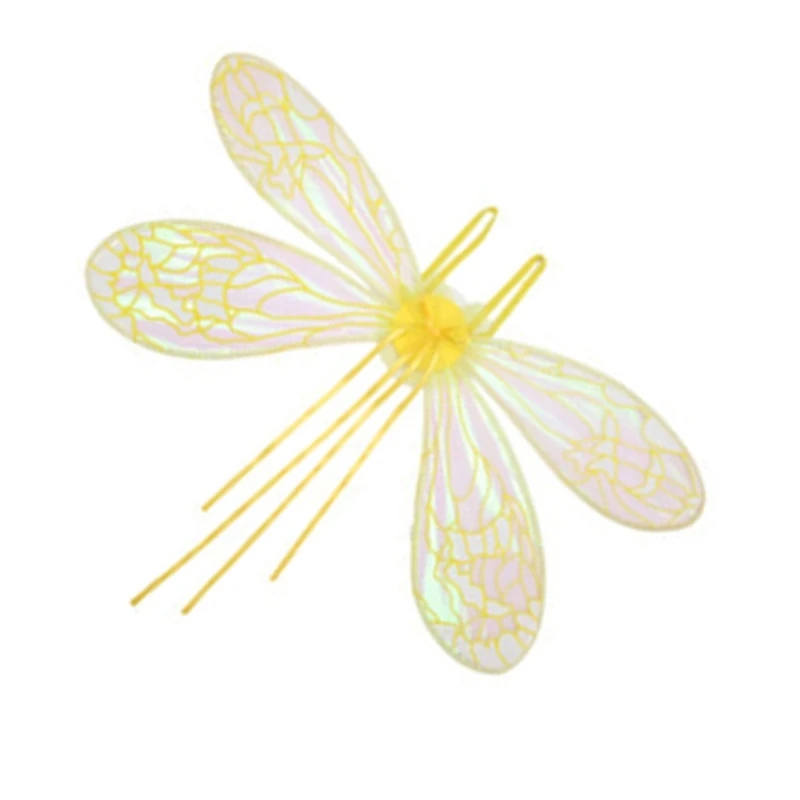 Dress Up Cicada Wing Light Up Dragonflies Wing Halloween Costume Wing LED Elves Wing Princess Wing for Women Girls Teens