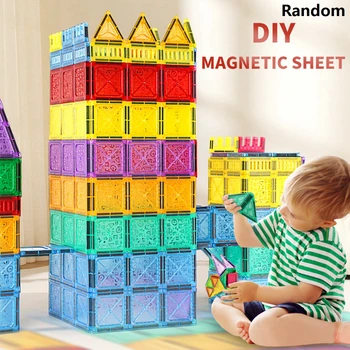 Magnetic Tiles for Kids Ages 3-5 4-8 Magnet Toys for 3 4 5 6 7 8+ Year Old Boys Girls Todd