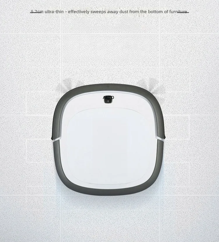 Robotic Vacuum Cleaner, 5.7CM Ultra-Thin Design, Sweeping Mopping, Smart Navigation, Floor Cleaning Robot, Home Appliances