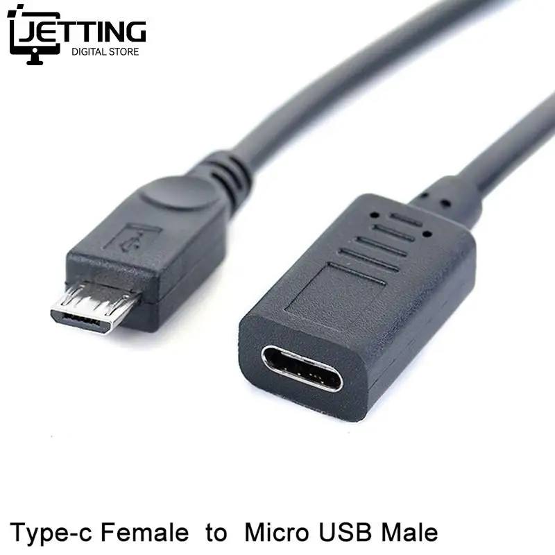 USB Type-c Female to Micro USB Male OTG Connector Cable Adapter Dropshipping