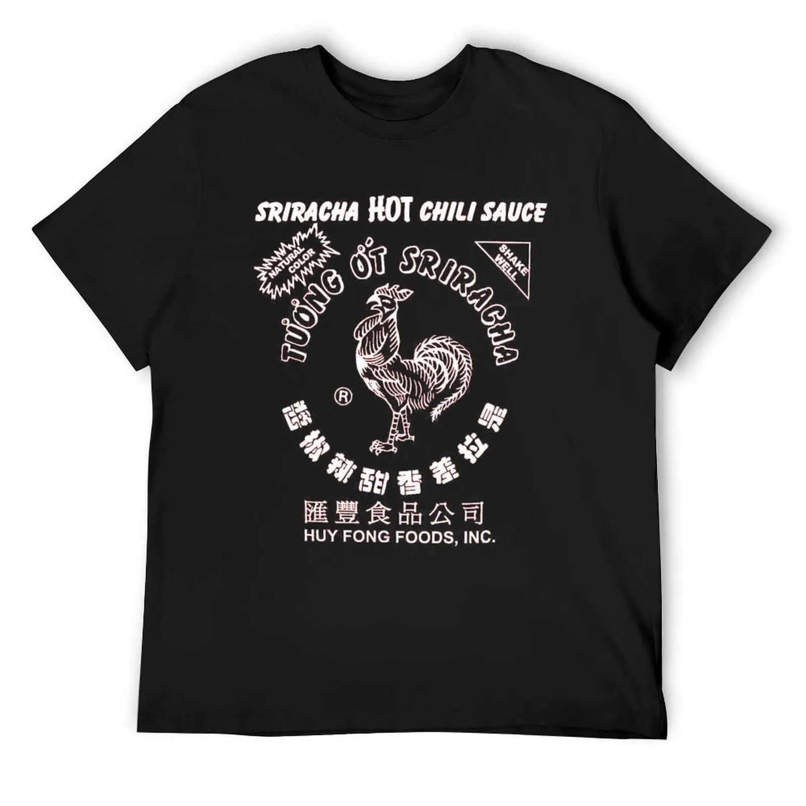 Sriracha Full T-Shirt customizeds graphic tee shirt animal prinfor boys summer clothes cotton t shirt men
