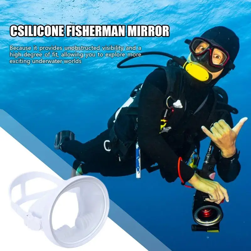 Scuba Goggles Adult Diving Face Shield Fisherman Freediving Goggles Spearfishing Goggles Enhanced Underwater Visibility And