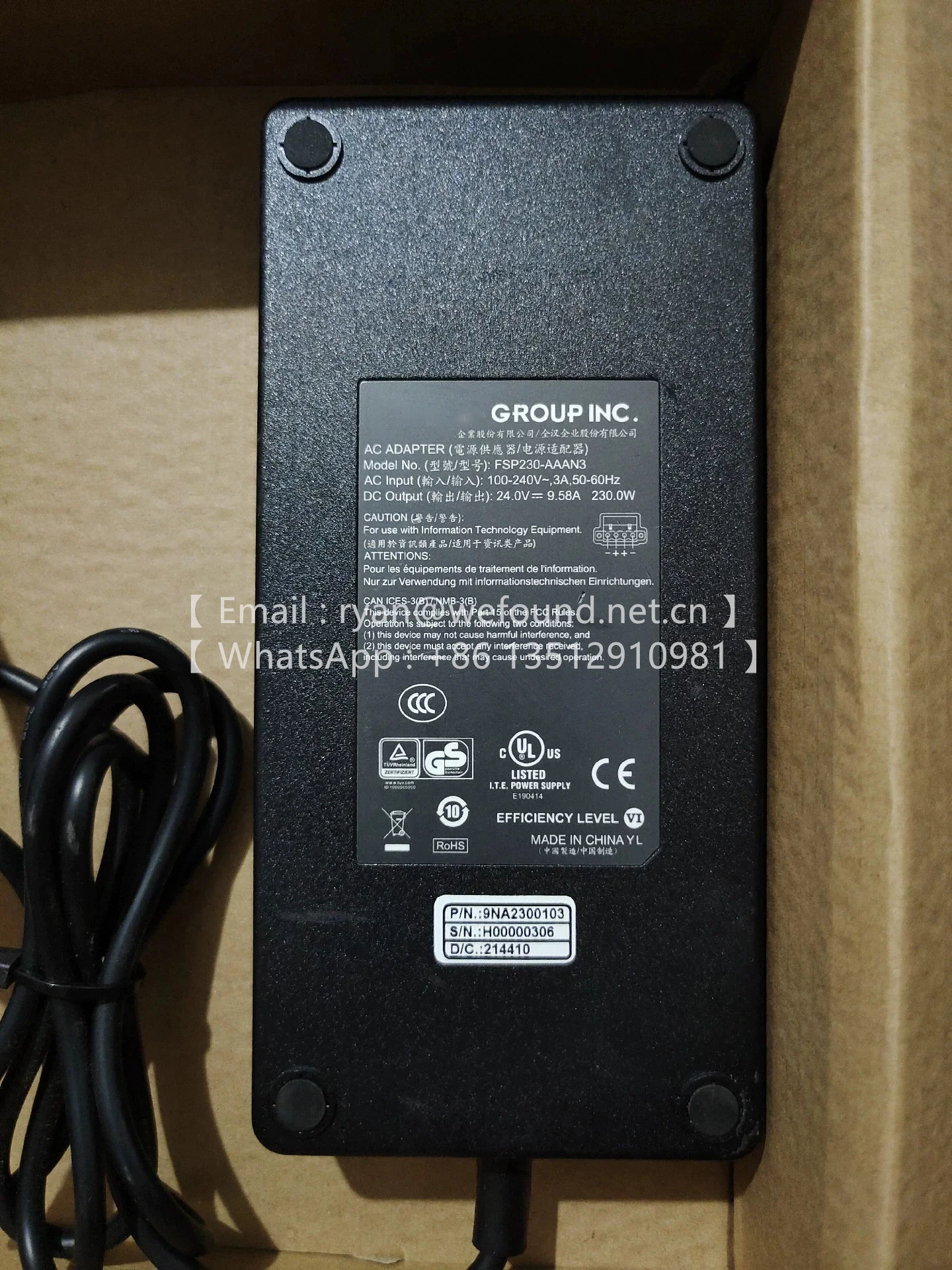 FSP230-AAAN3 9NA2300103 산업용 PC 전원