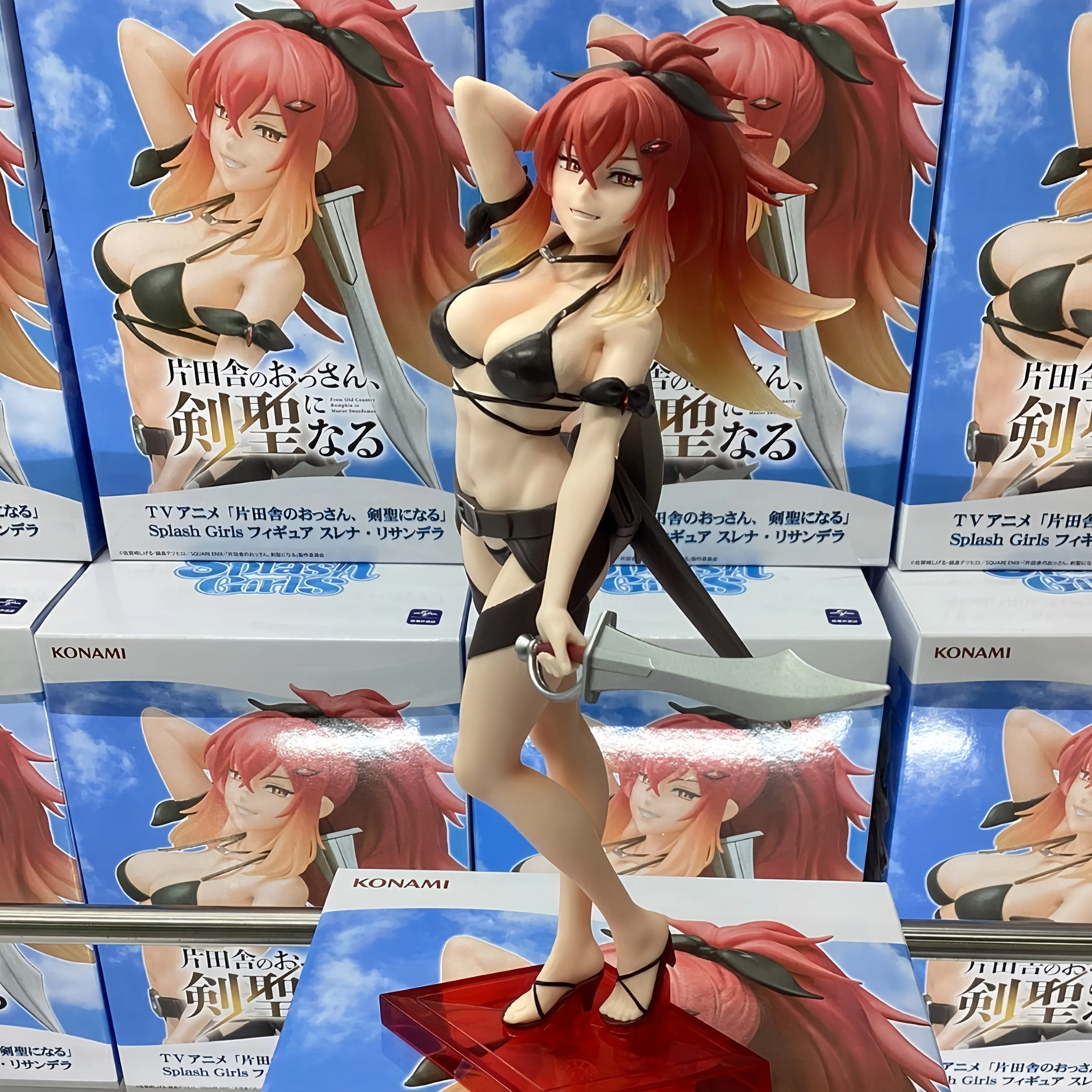 

Konami Genuine Action Figure - The Country Uncle Becomes A Sword Saint Soleil Lisandra Alyssia Swimsuit Prize Model Toy