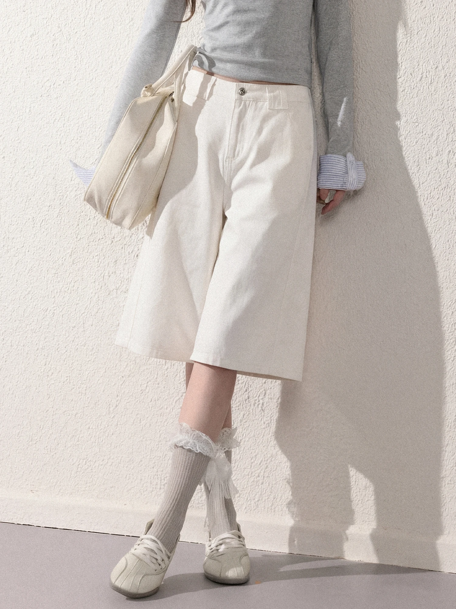 

Neotcg, весенне-летние повседневные джинсовые брюки с широкими штанинами, женские свободные прямые брюки, удобные для поездок на работу, комфортные хлопковые джинсы