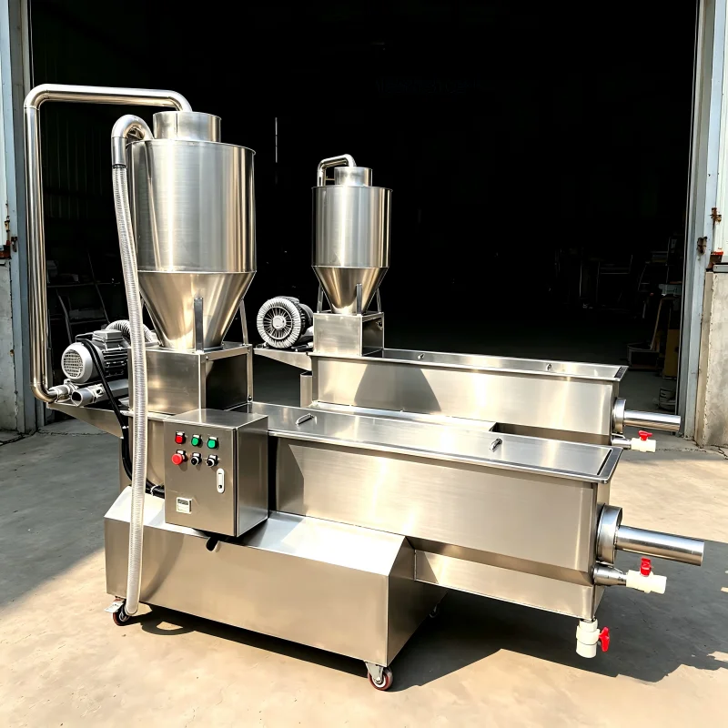 Spiral Type Sesame Washing Machine Automatic Sesame Seed Cleaning Machine