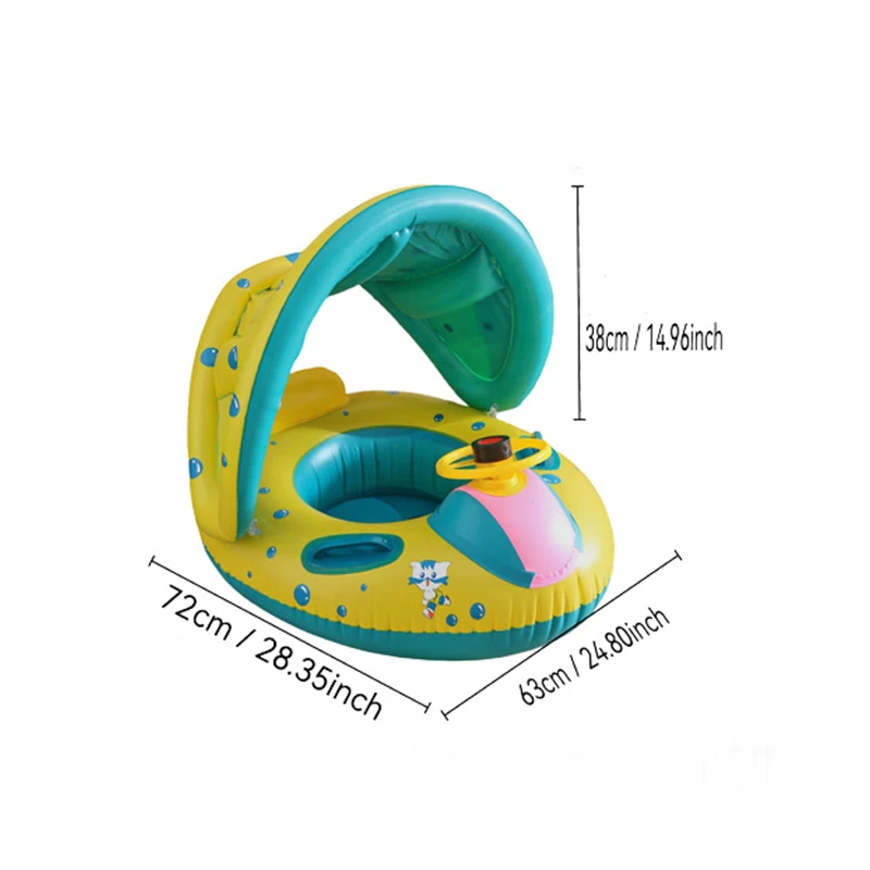 Rooxin criança nadar anel de assento inflável flutuador piscina tubo de natação para crianças anel de natação piscina flutuador água jogar nadar flutuador