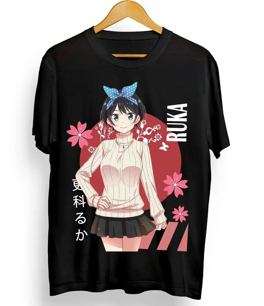 Ruka Sarashina T-shirt Kanojo Okarishimasu Japanese Girl Kawaii Shirt All Size