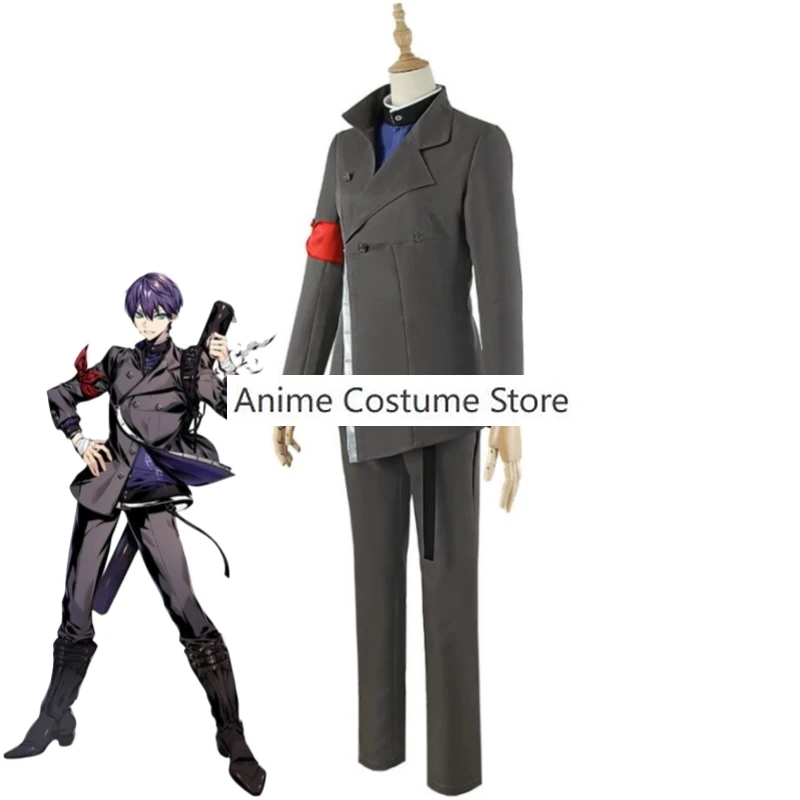 أنيمي VTuber تأثيري زي مع شعر مستعار للرجال والنساء ، VTuber ، NIJISANJI ، Kenmochi ، تويا ، زي الفريق ، بدلة لعب دور الهالوين ، الكبار