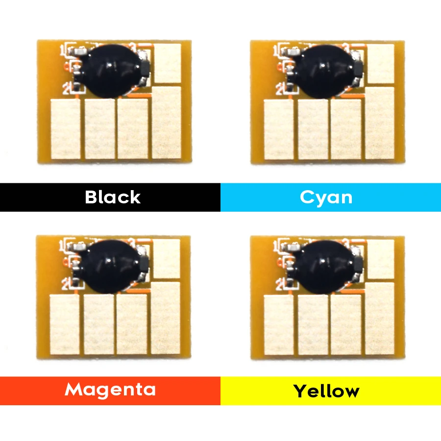 4 Color/Lot For HP 88 HP88 For HP Officejet Pro L7480 L7590 L7650 L7680 L7681 L7580 L7590 Printer Permanent Chip