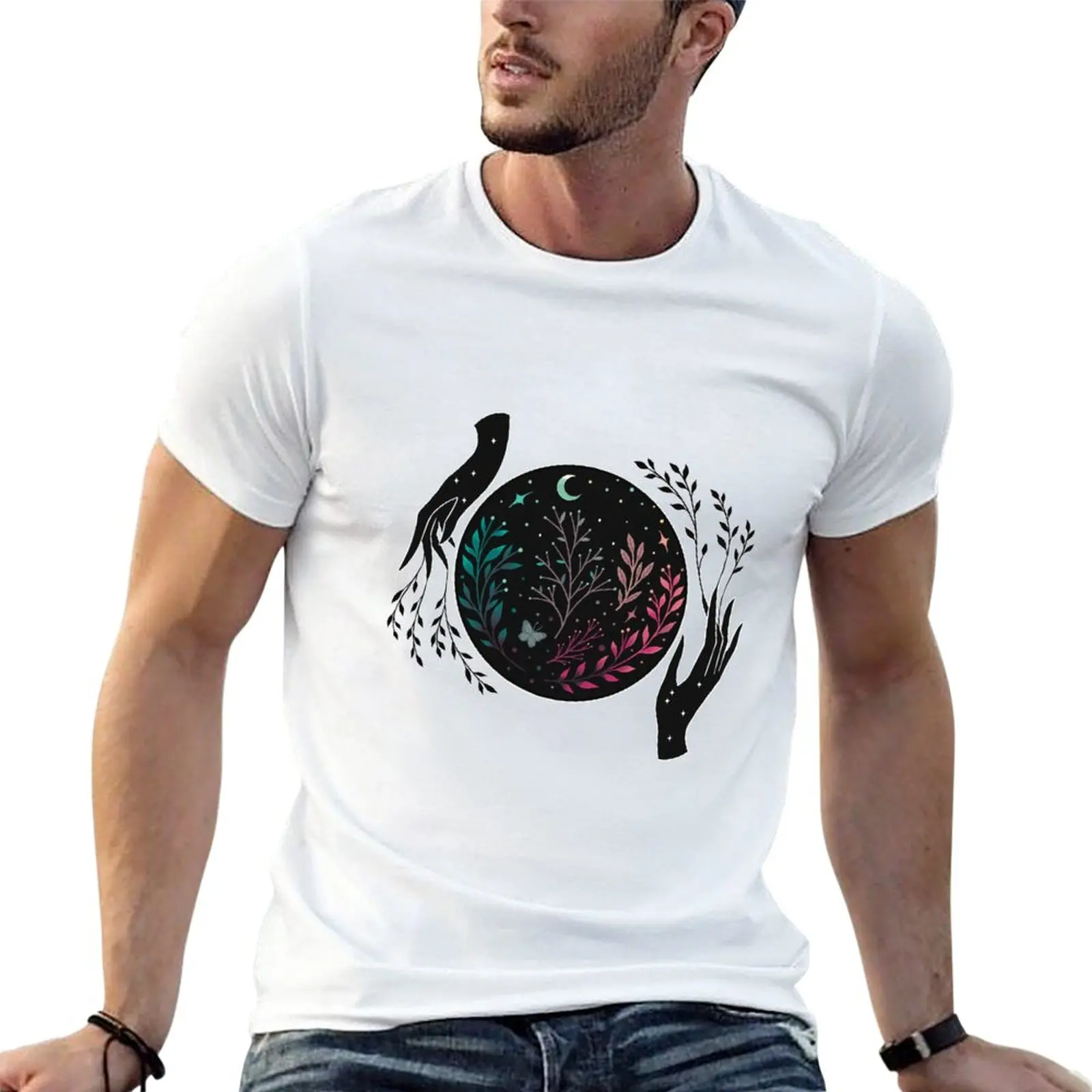 

New Full Moon Garden T-Shirt quick drying shirt shirts graphic tees black t shirt sweat shirt t shirts men