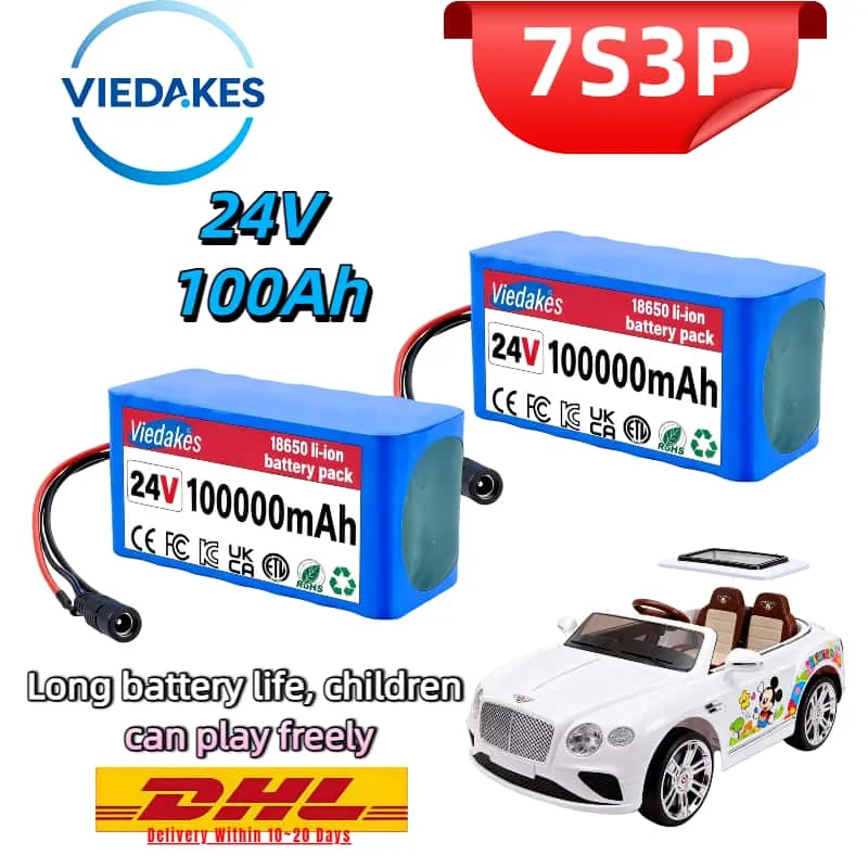 

Top-Selling 7S3P 24V 100Ah Battery! Gives Kids’ Toy Cars 4-6h Non-Stop Playtime – No Sudden Speed Changes, Safe for Little Ones!