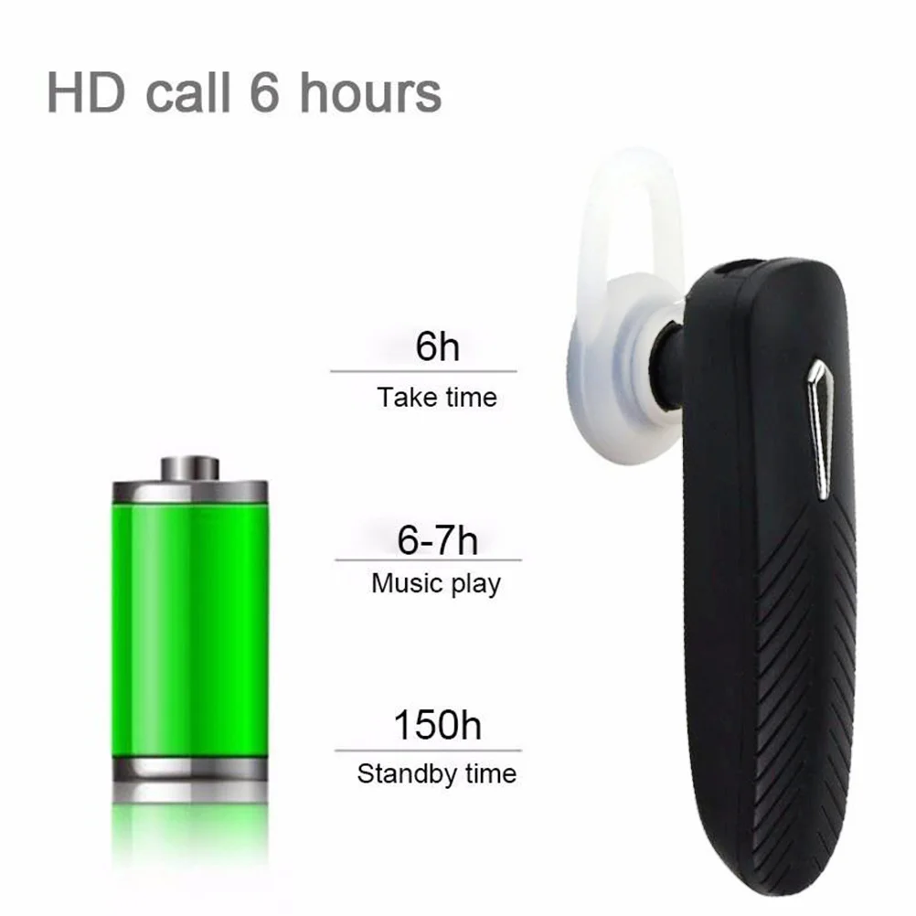 

Wireless 4.1 Earphone Noise Isolating in-Ear Headphones for Smartphones Black Stereo Hifi Listening Gym Workout
