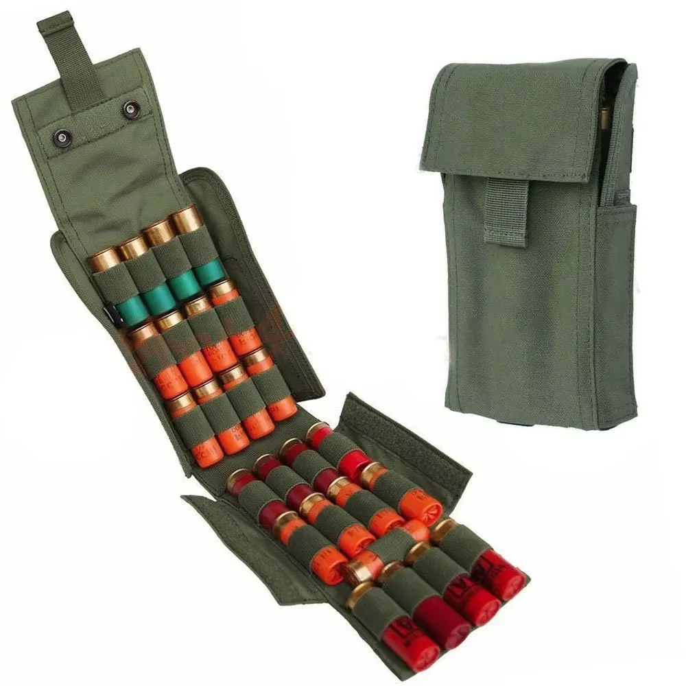 Подсумок для пуль Molle, 25 круглых 12GA, 12 калибра, ракушки для боеприпасов, подсумки для журналов с перезарядкой пистолета, чехол для картриджа, магнитная сумка, держатель для охоты Подсумок для пуль Molle, 25 круглых 12GA, 12 калибра, ракушки для боеприпасов, подсумки для журналов с перезарядкой пистолета, чехол для картриджа, магнитная сумка, держатель для охоты
