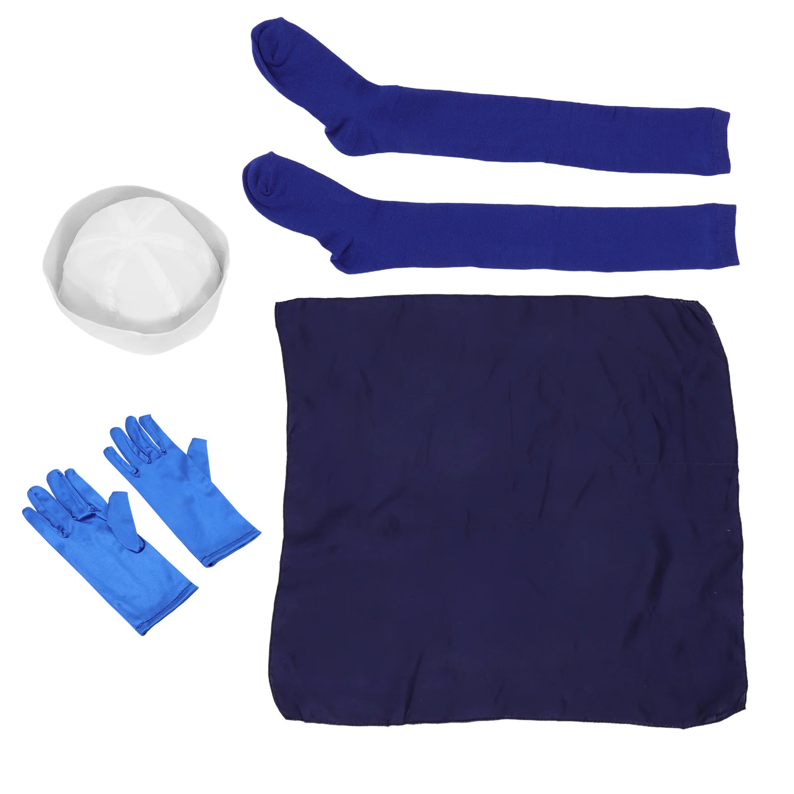 مجموعة إكسسوارات زي البحارة قابلة للتعديل وياقة بروش وديكور ملابس المدرسة اليابانية للعب الأدوار