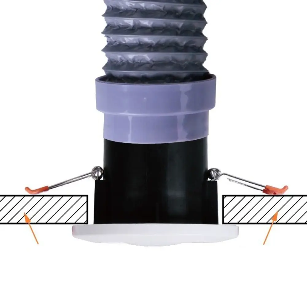 

Plastic Exterior Wall Air Vent Air Circulation Anti-bird and Rat Vents Waterproof Cap 75/100mm Prevent Pest
