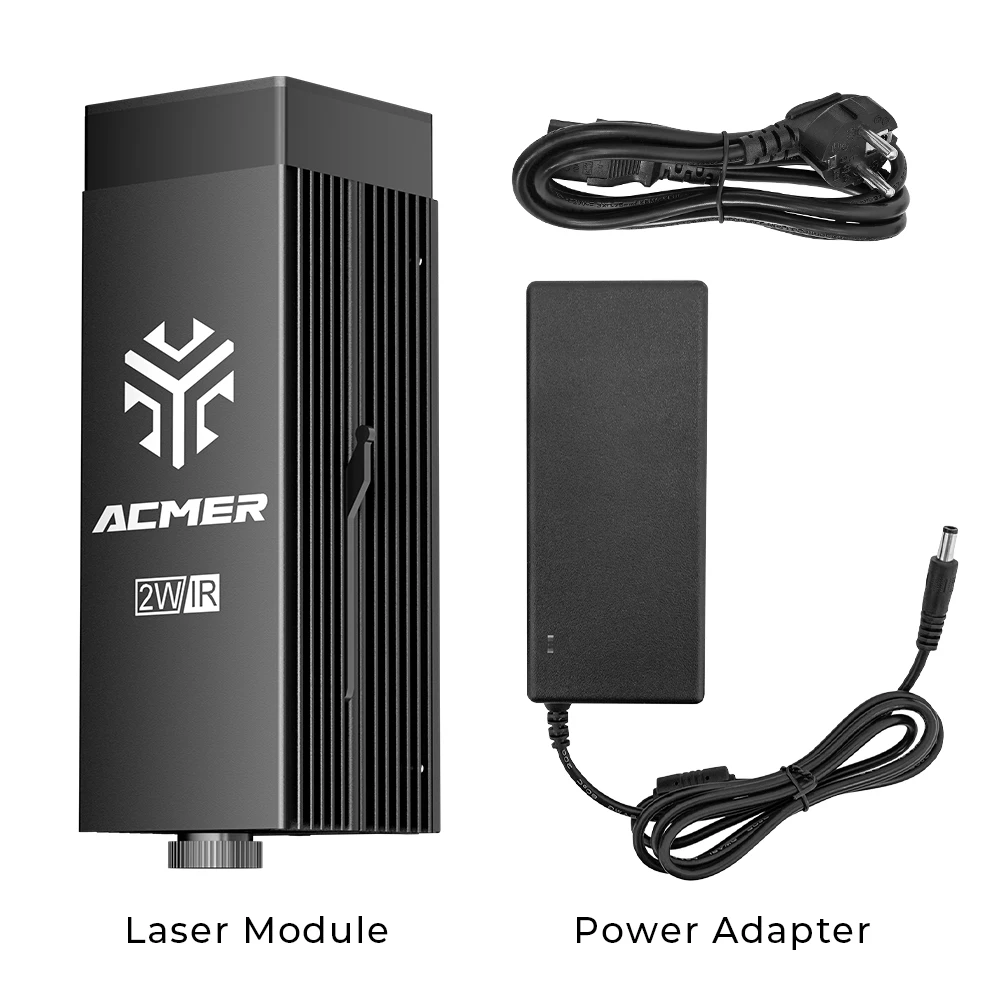 ACMER P3 2W IR Diode Laser Head Module Active Cooling Laser Engraving Cutting Compatible With Laser Engraver Machine Accessory - view 6